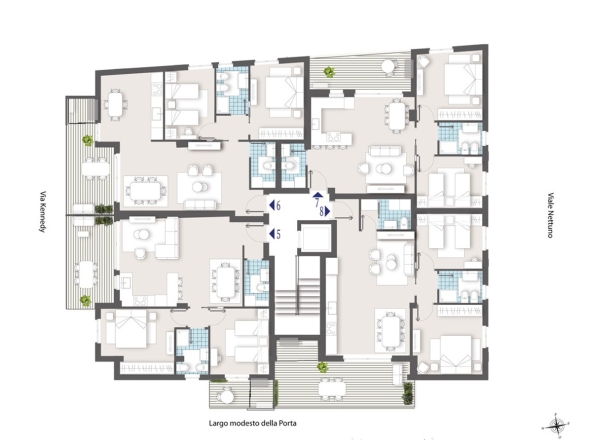 Palais Royal planimetria