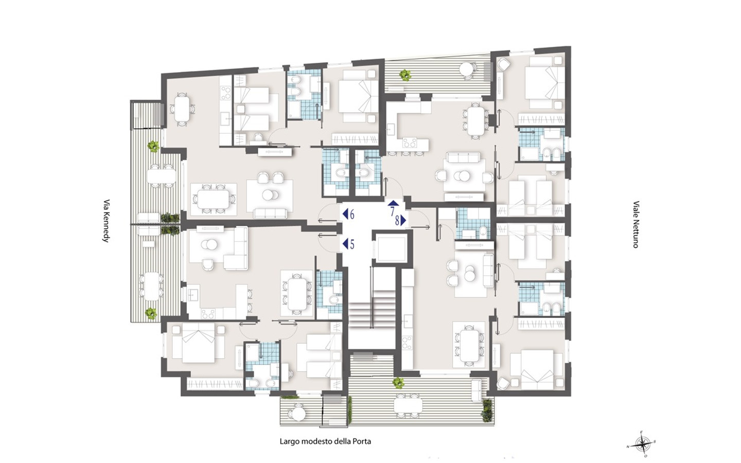 Palais Royal planimetria